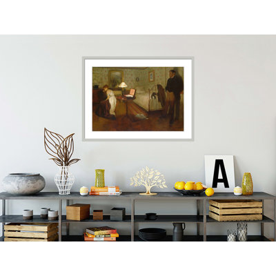 «Interior» par Edgar Degas - impression numérique sur estampe numérique