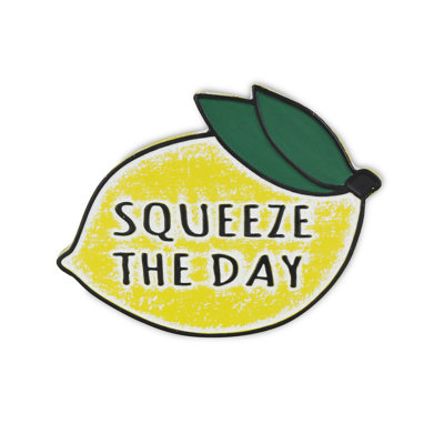 Squeeze the Day Wall Sign