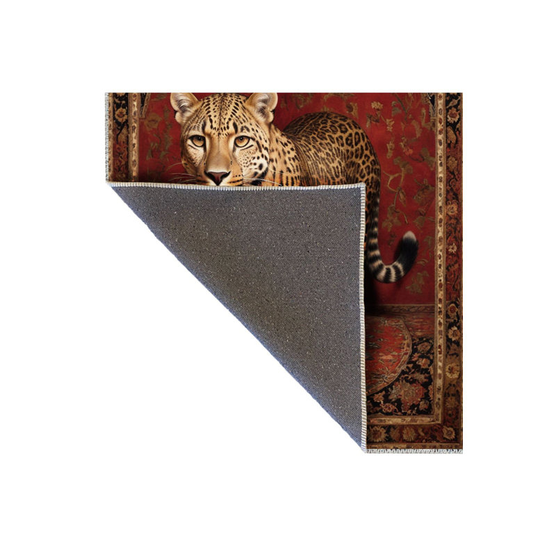 Tapis décoratif lavable à la machine, Rectangle 3 pi 11 po x 5 pi 11 po