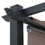 Pergola en aluminium avec auvent Aoodor-92371646-90610975
