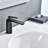 Single Hole Bathroom Faucet In Matte Black