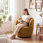 Fauteuil demi-tonneau pivotant Nen Boucle-2062154095