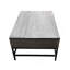 Table basse à plateau relevable gris