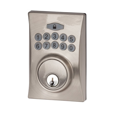 Electronic Keypad Deadbolt, Modern