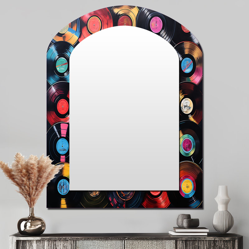 Laguiole coloré disques vinyle Melody III, 43 po x 33 po