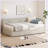Luice Upholstered Corduroy Daybed Bed-972702857