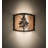Jamika Steel Flush Mounted Sconce