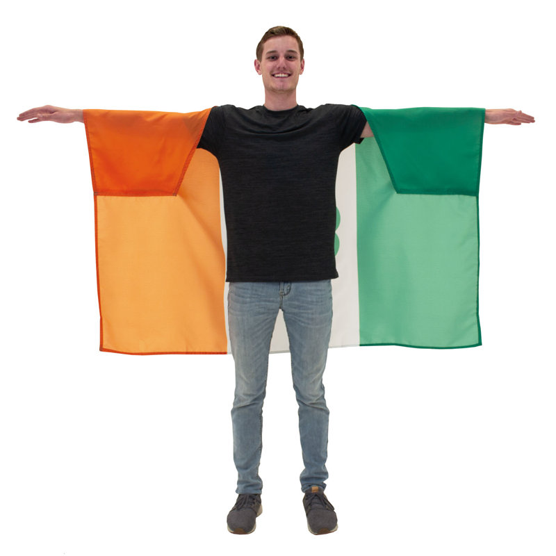 Drapeau du corps 36 po x 60 po St.Patrick's Day