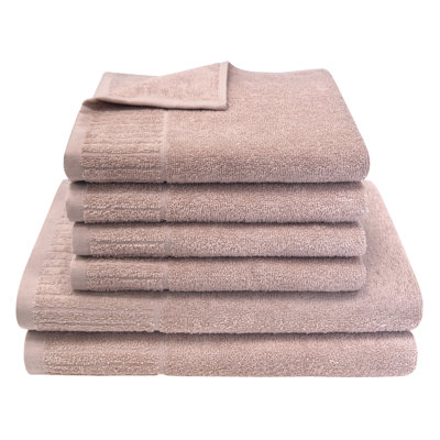 Cotton Bath Towels - Set of 6