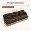 Canapé 3 places en chenille Comfy-1643017429