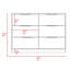 Commode rectangulaire 6 tiroirs Longhill