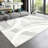 Modern Minimalist 2D Printed Mat - Soft & Abstract Design, Machine Washable Polyester, Rubber Backing, Rectangular Indoor Mat For Living Room, Bedroom, Office Decor-431943097