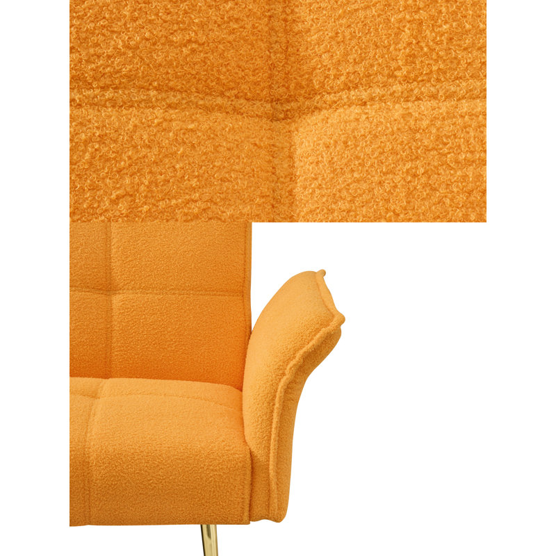 70-inch Teddy Fleece Sofabed, Convertible Futon Sofabed With Adjustable Arms And Backrest, Modern Love Sofa For Living Room And Bedroom.