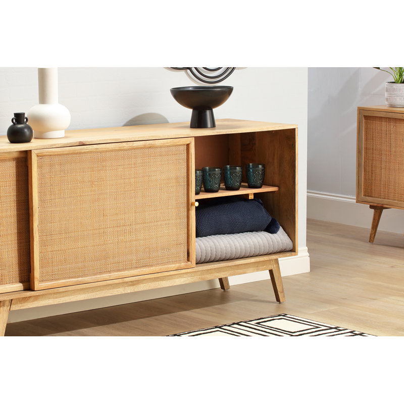 Watheroo 150Cm Wide Sideboard, Natural