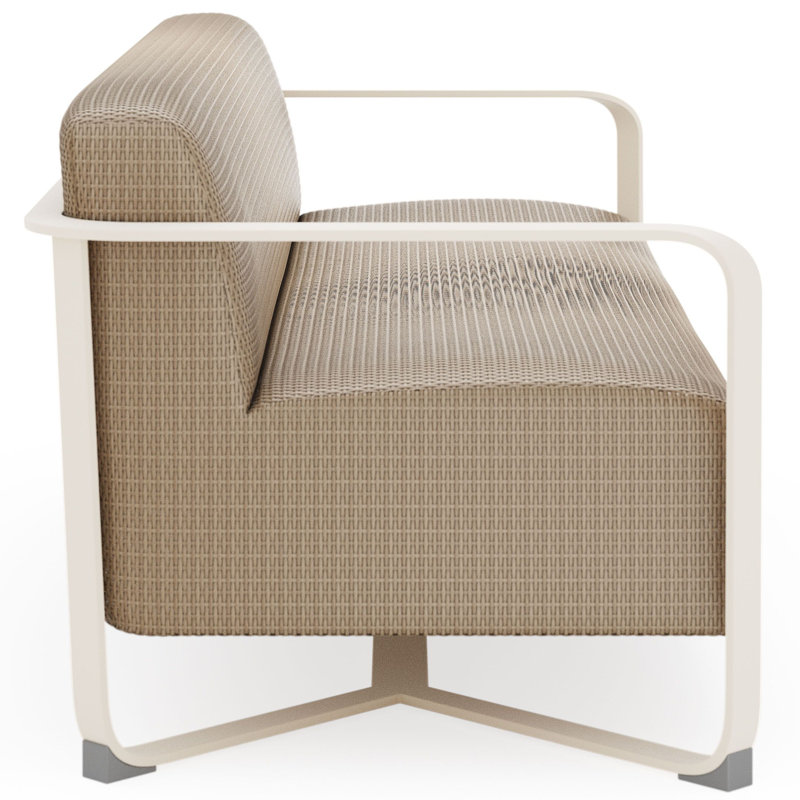 Juno Outdoor 3 - Seat Patio Sofa, Matte White