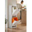 Steel Handle Multi-Compartment Rubbish & Recycling Bin - 40L