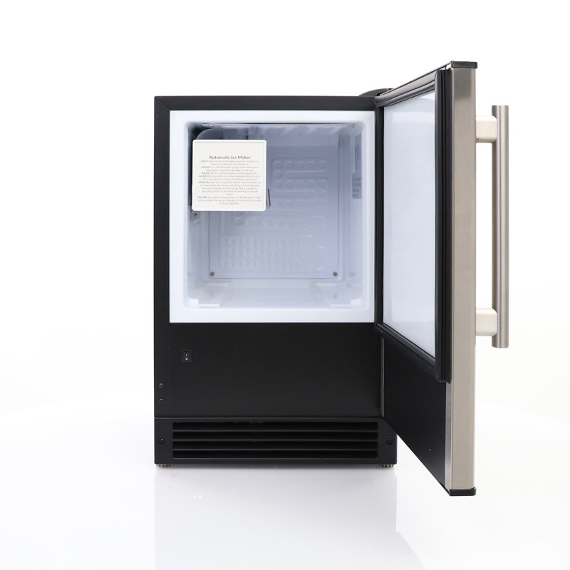 Maxx Ice 15 lbs Stainless Steel Undercounter Ice Maker