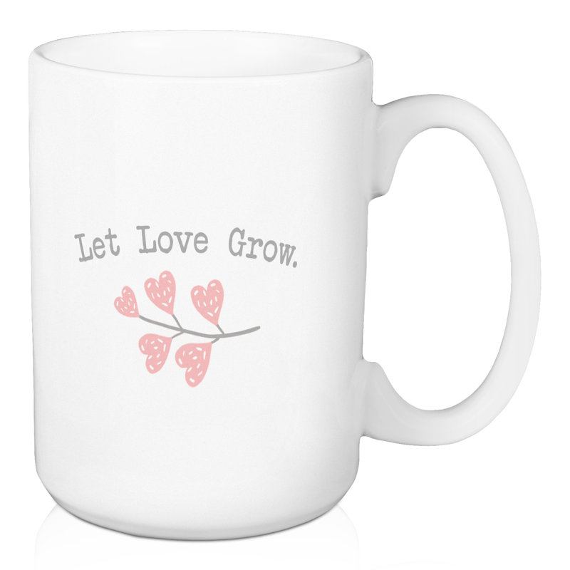 Tasse à café Keiran Let Love Grow