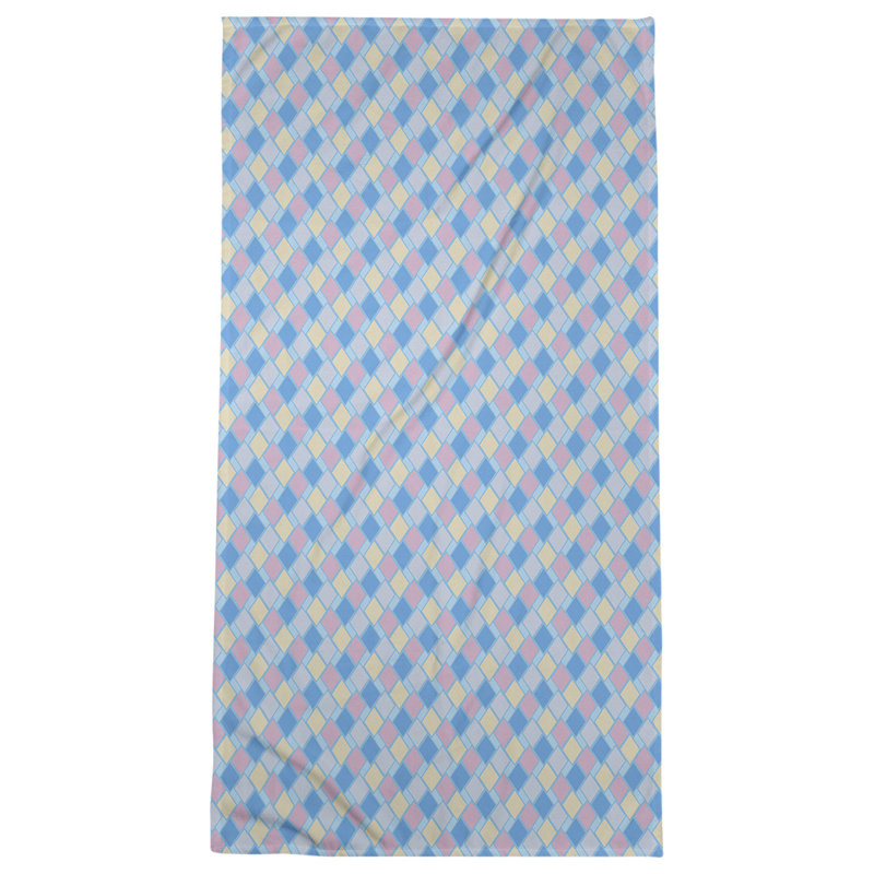 Katelyn Elizabeth Bath Towel, Blue Pastel