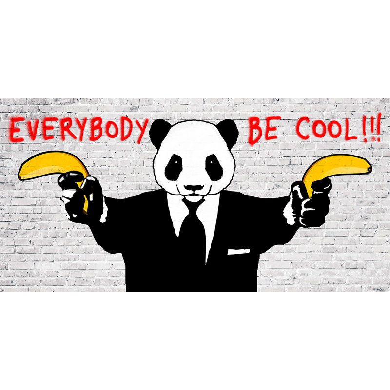Everybody Be Cool!!! - Wrapped Canvas Print, 70cm H x 140cm W x 4cm D
