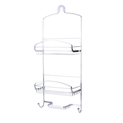 Suction Stainless Steel Shower Caddy