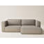 Four-Seater Corner Sofa With Bed Function-1857987654-1857987656