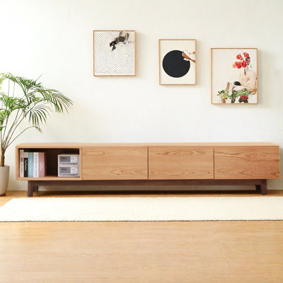 Meuble télé minimaliste de style japonais