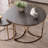 3Pc Round Nesting Coffee Tables Set