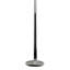 Lampe sur pied à quatre arches de 84 po de hauteur Whittaker «Simple Elegance», finition argentée et accents de cristal