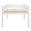 Lit mezzanine en bois avec échelle-1158495976