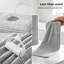 Ensemble de 6 serviettes de bain en microfibre grise 35 po x 70 po, à séchage rapide ultra doux et absorbant, 2 serviettes de bain, 2 mains, 2 débarbouillettes pour Spa Gym Home