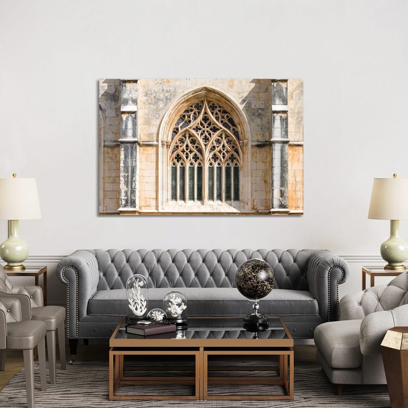 Monastery of Batalha, Mosteiro De Santa Maria Da Vitoria, Lisbon, Portugal 1 Piece Wrapped Canvas Wall Art