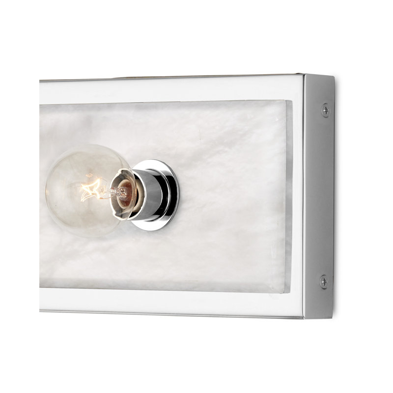 Berdine 3 - Light Bath Bar, Natural/Polished Nickel