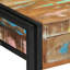 90cm Solid Wood Top Console Table