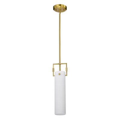 Luminaire suspendu cylindrique à 1 lumière Heffron
