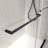 54"W X 76"H Frameless Double Sliding Shower Door With Adjustable Soft Closing 5/16" Tempered Glass