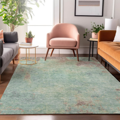 Tapis abstrait Varroville AMF1710 lavable à la machine de qualité supérieure