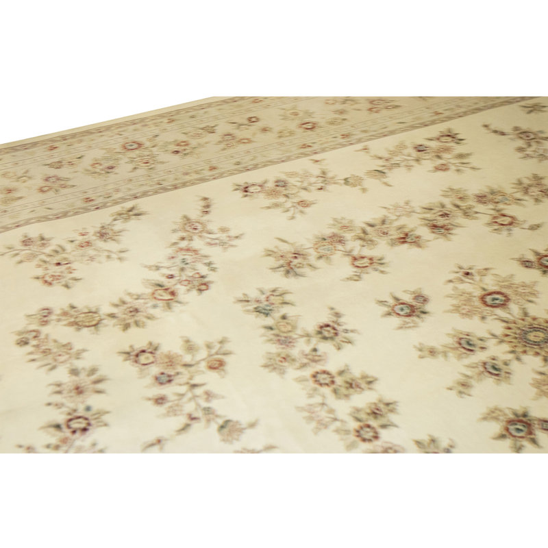 Tapis rectangulaire noué à la main