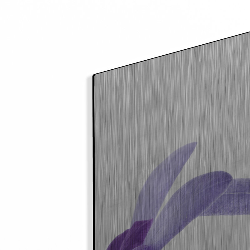 «Fleur mauve 2» par PhotoINC Studio, H 24 po x l 24 po
