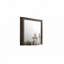 Miroir à finition noyer