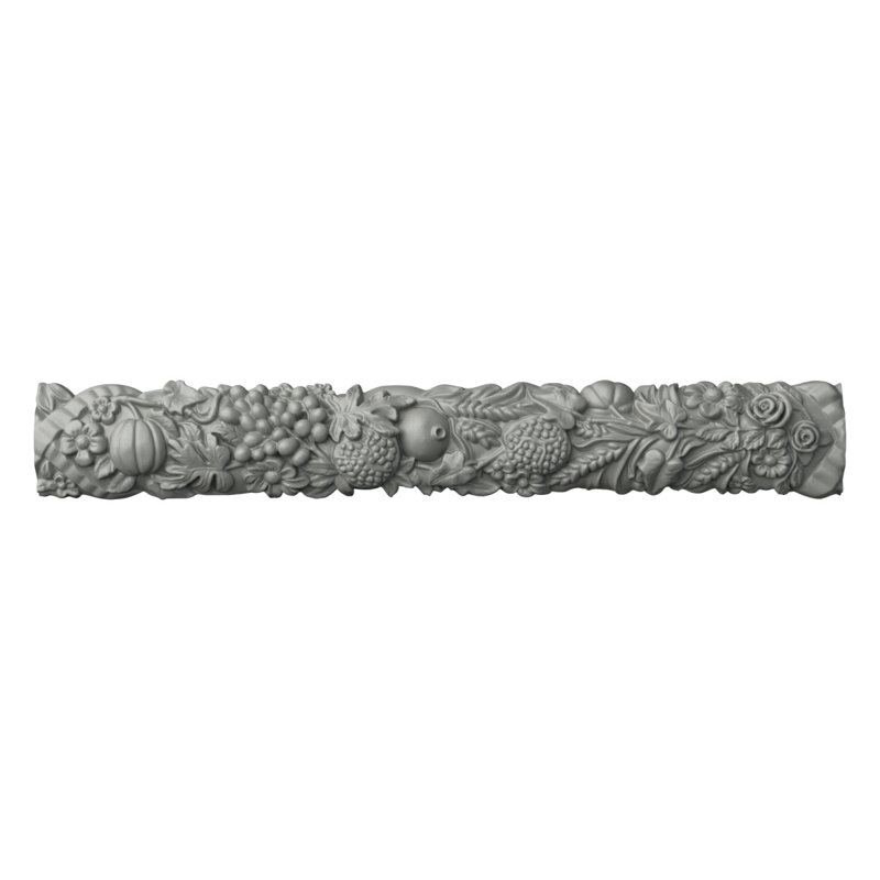 Moulure à panneau Endurathane Diego, H 1 1/2 po x P 3 1/2 po x L 23 5/8 po, apprêtée en usine