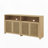 4-Door 63'' Buffet Cabinet Storage-696697323