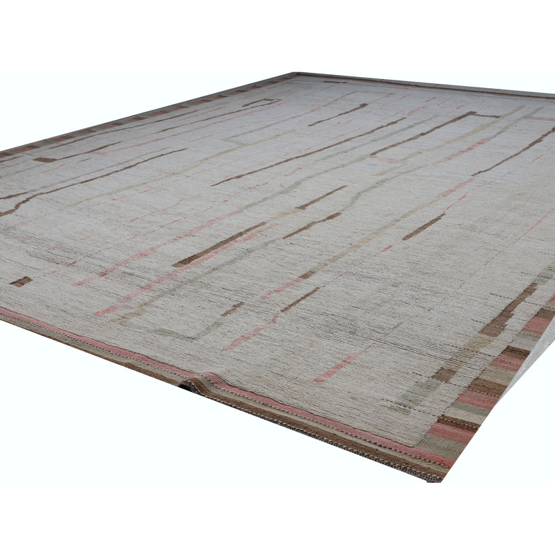 Tapis multicolore de haute qualité noué à la main