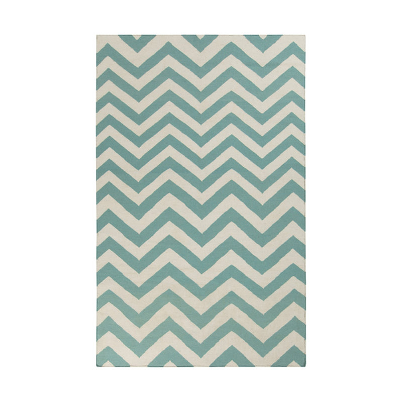 Diego Wool Chevron Indoor Rug, Rectangle 2' x 3'