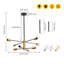 Paizlee 8 - Light Sputnik Chandelier-315343609-315343622