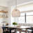 1-Light Rattan Pendant Light Single Natural-901810351