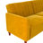 Perdue 81.5" Velvet Square Arm Convertible Sofa-1134429060