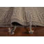 Grand tapis marocain moderne fait à la main ivoire 12 x 16