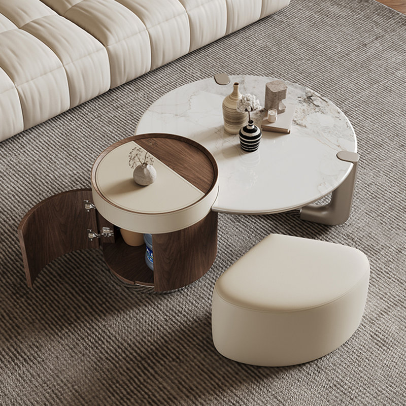 Table basse rétro rétro