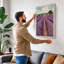 Lavender Fields at Horizon Pastoral - Wrapped Canvas-550475317-550475318